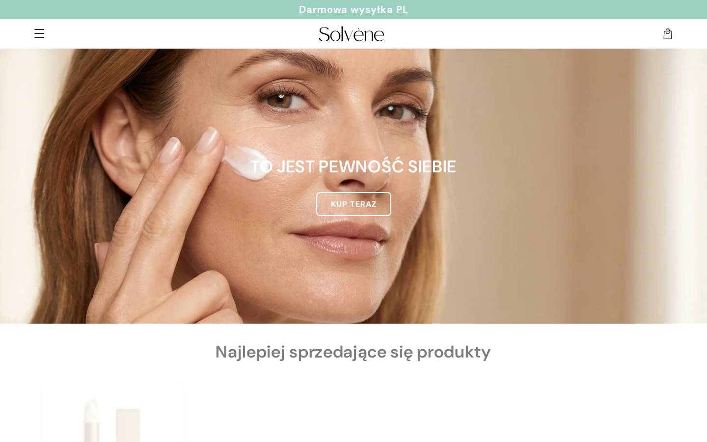 solvene.pl homepage screenshot