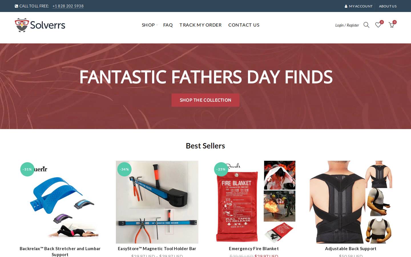 solverrs.com homepage screenshot