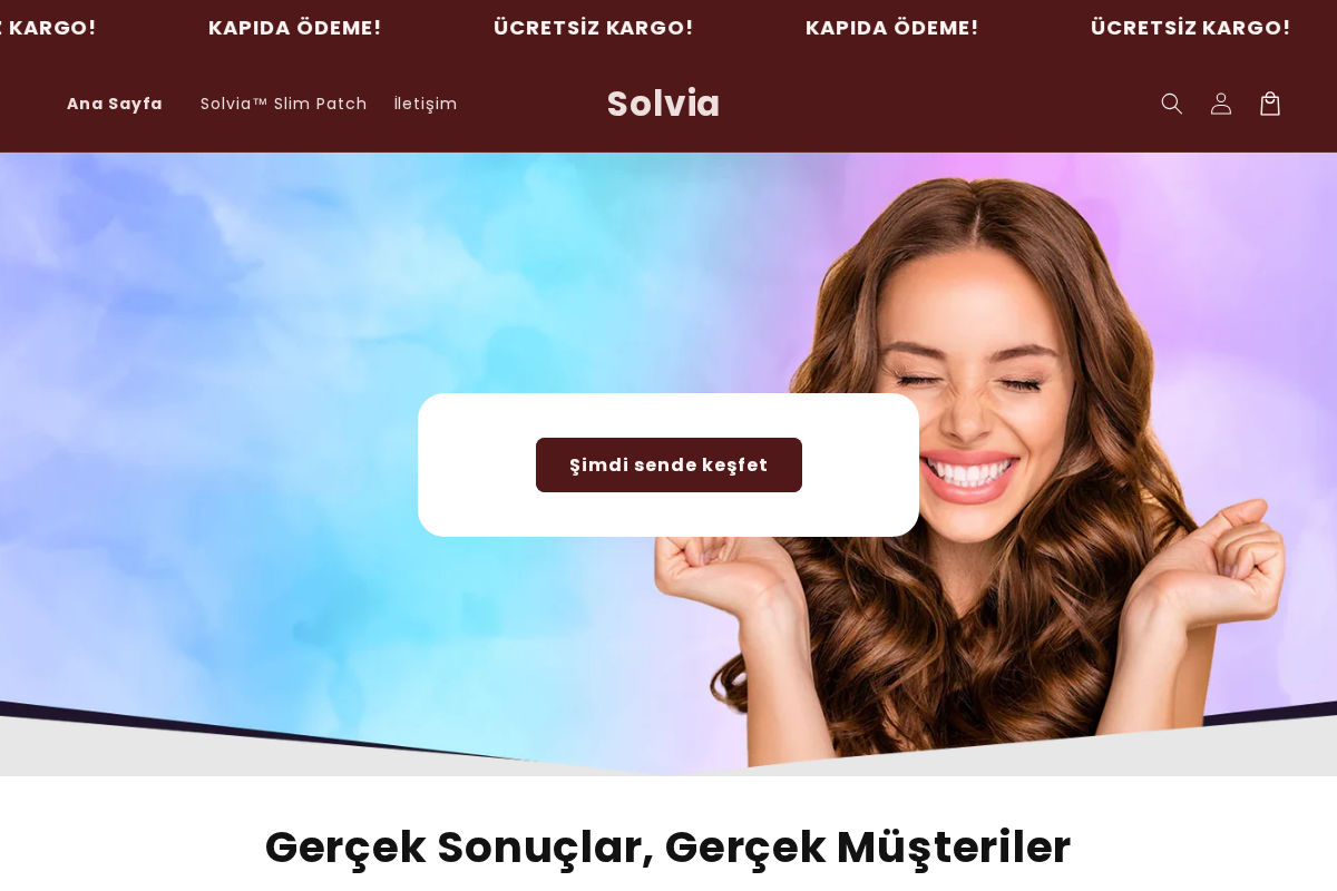 Solvia homepage screenshot