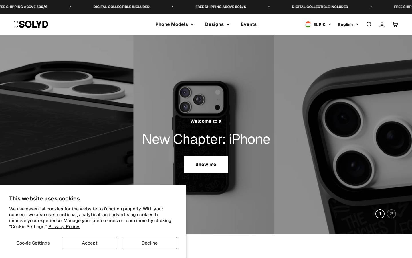 solyd.store homepage screenshot