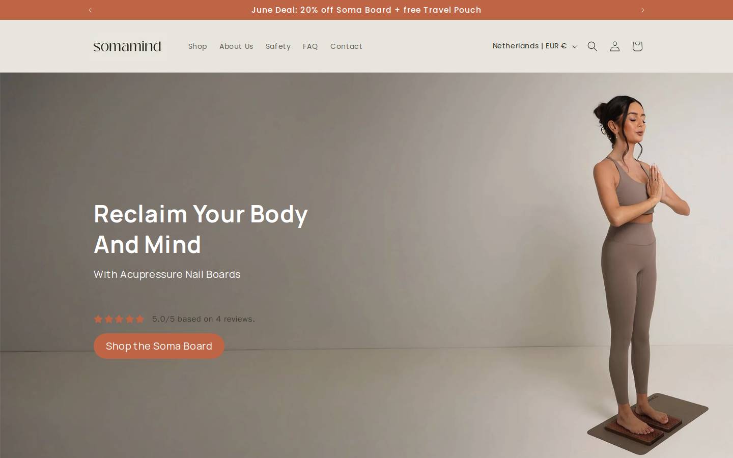somamind.nl homepage screenshot