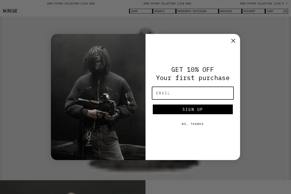 SOMAR® homepage screenshot