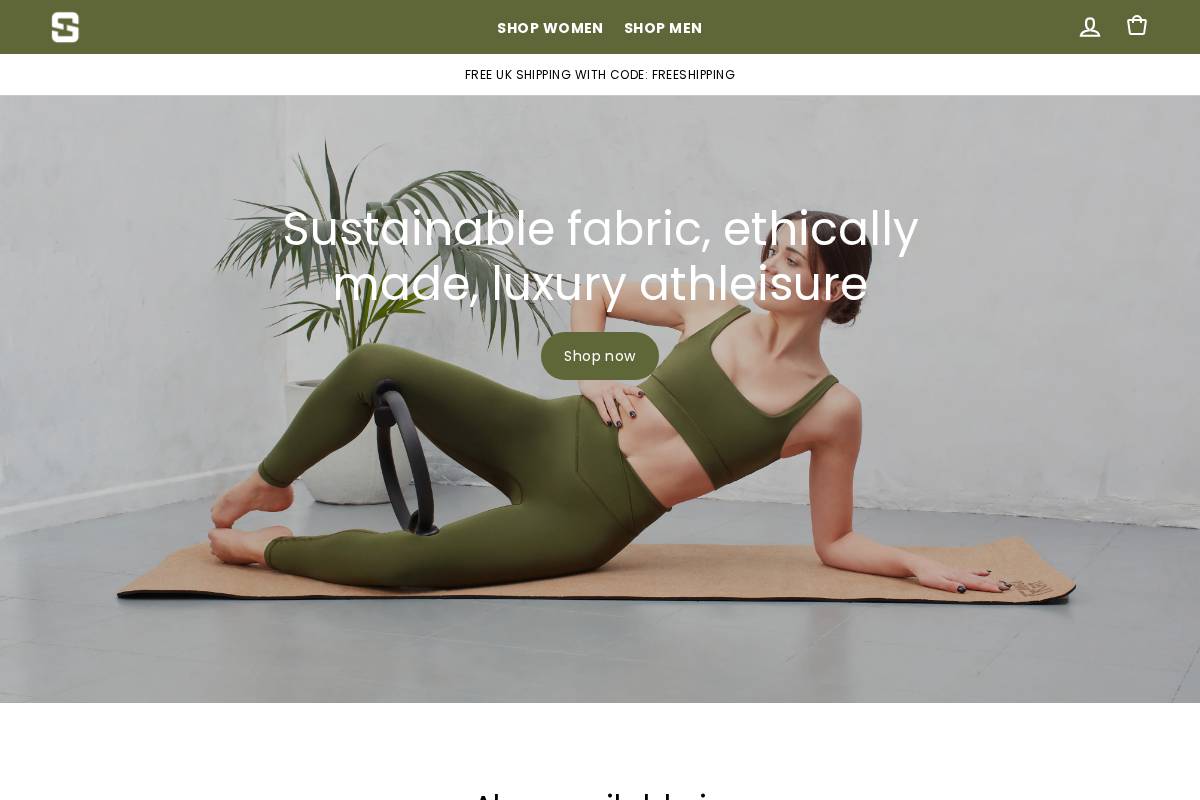 somasportswear.com homepage screenshot