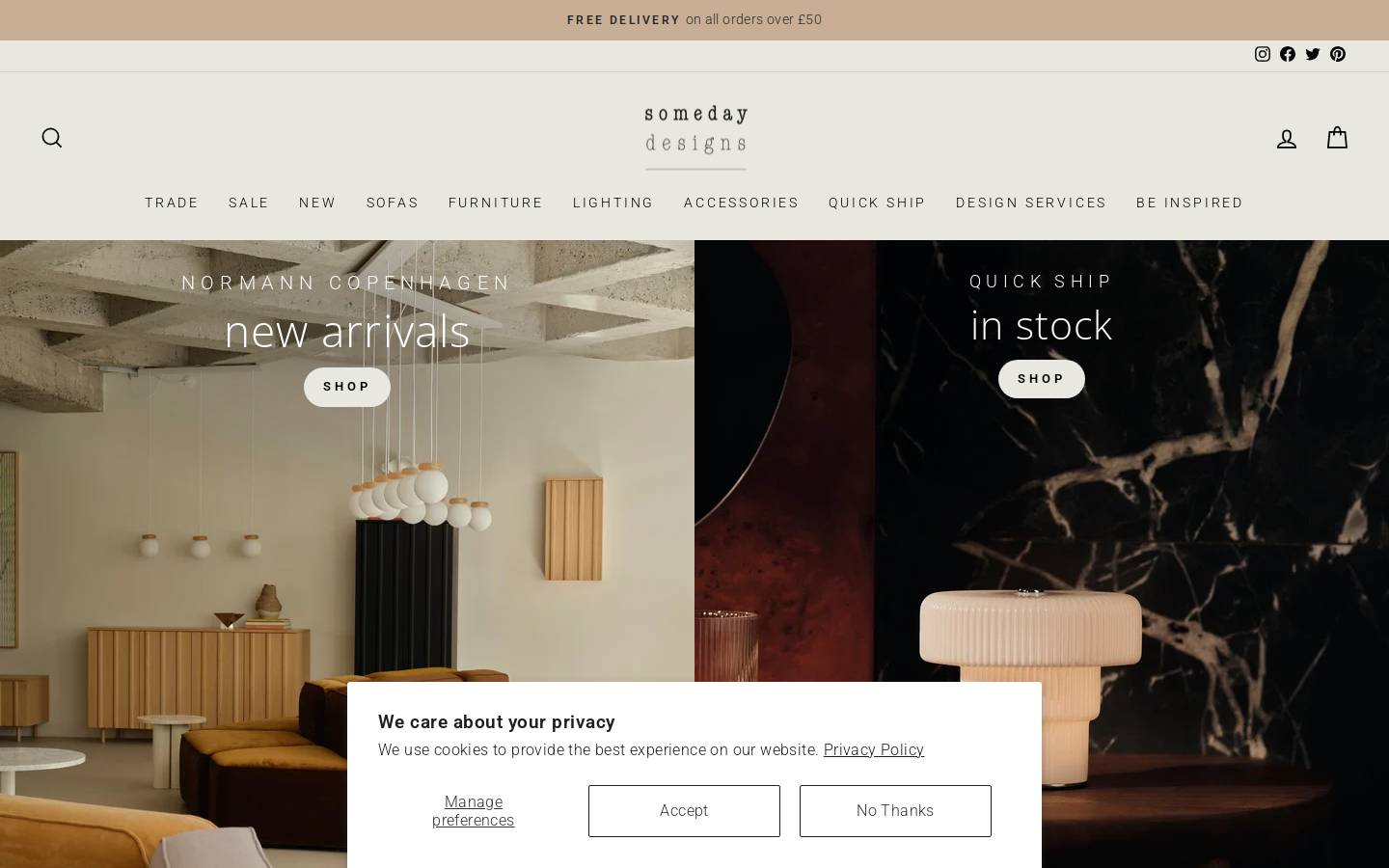 someday designs homepage screenshot