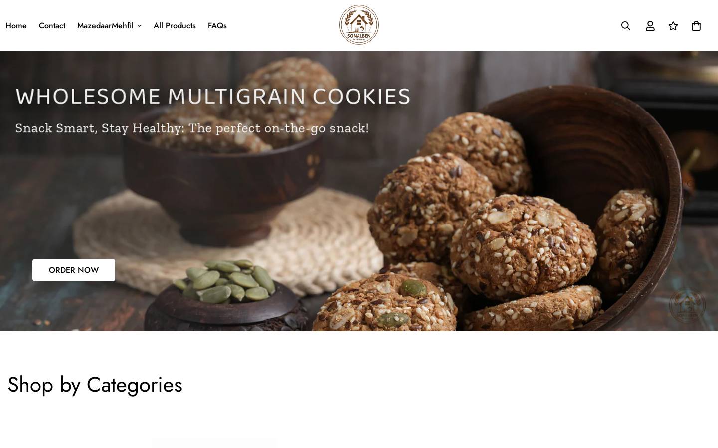 sonalbenpuriwala.com homepage screenshot