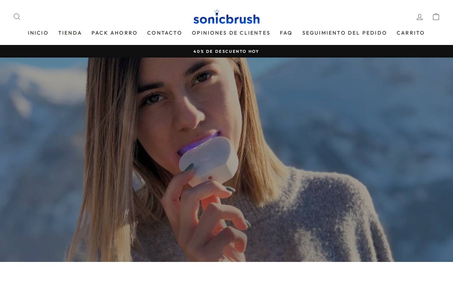 sonic-brush.es homepage screenshot