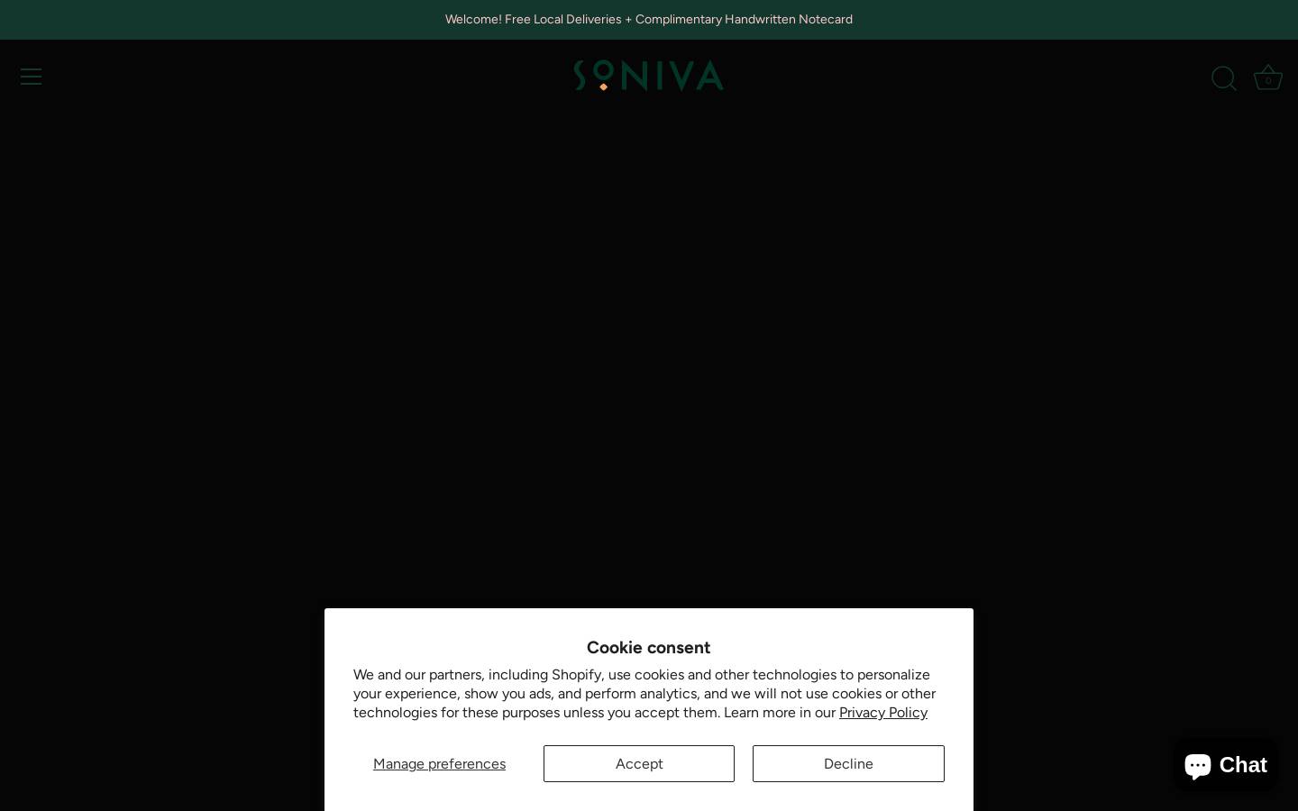 sonivabermuda.com homepage screenshot