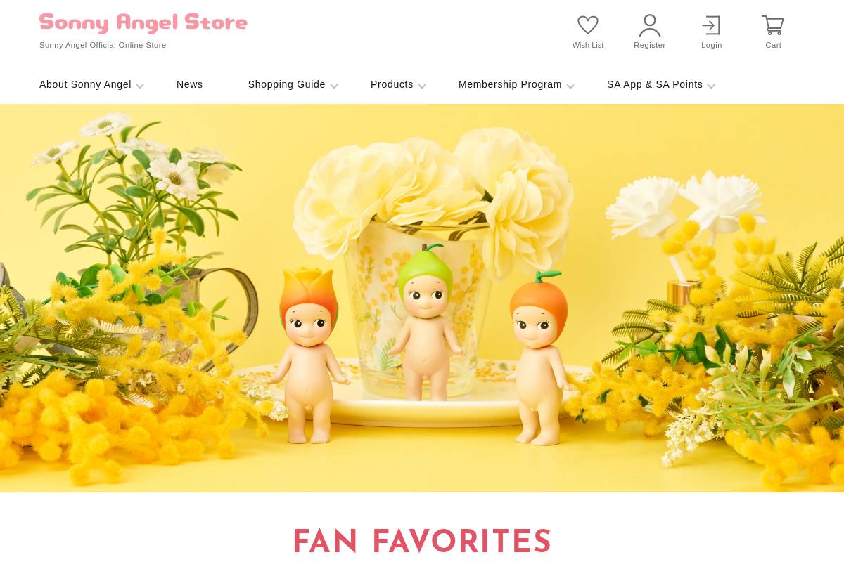 sonnyangelusa.com homepage screenshot