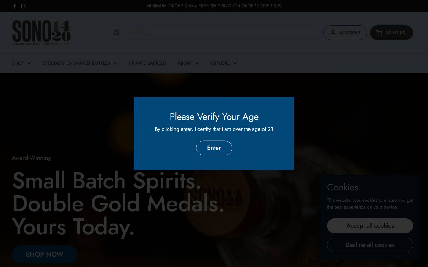 sono1420.com homepage screenshot