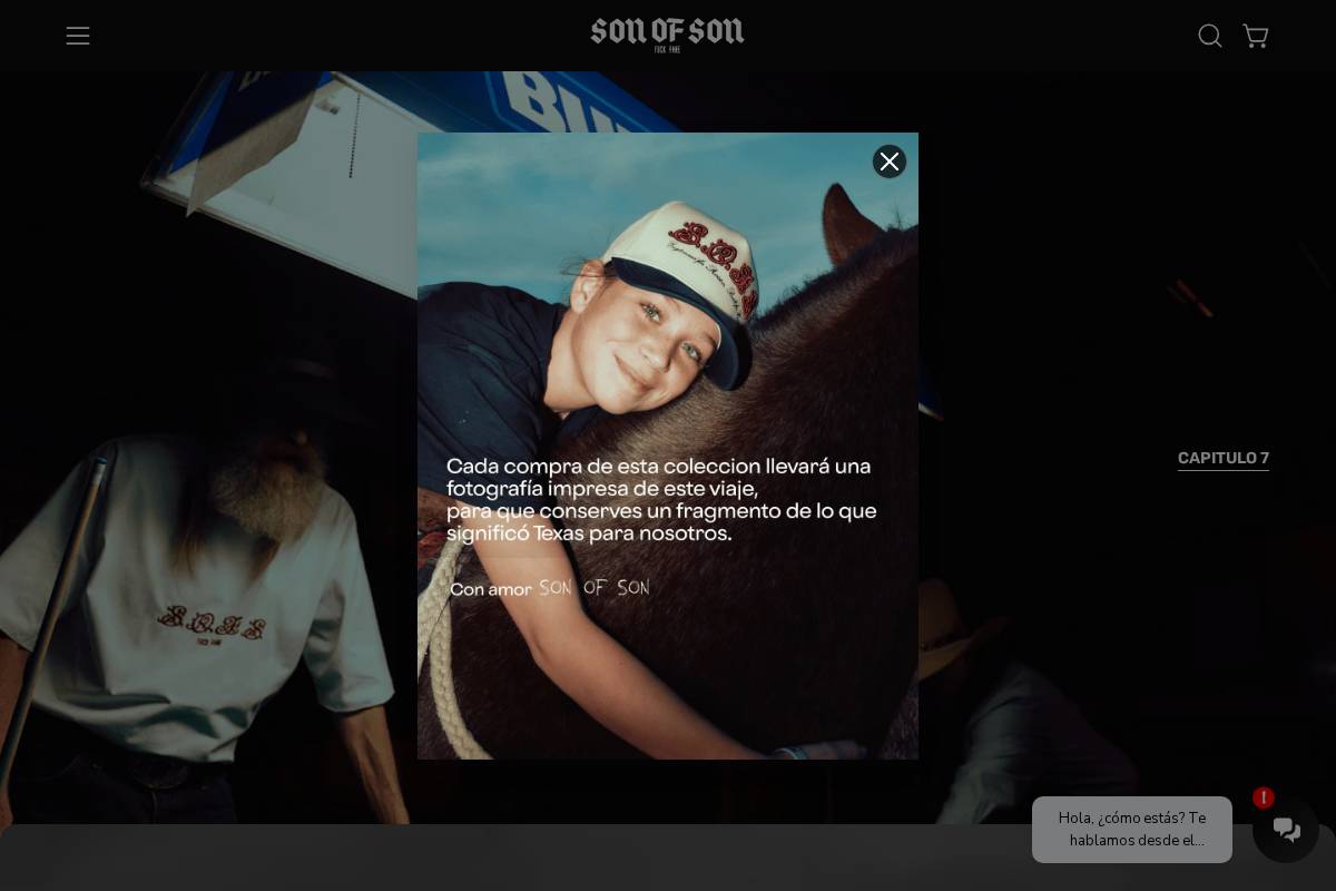 sonofson.co homepage screenshot