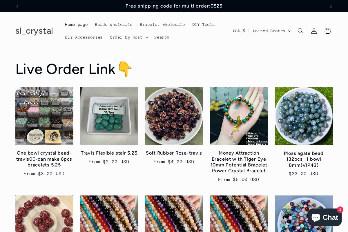 sl crystal homepage screenshot