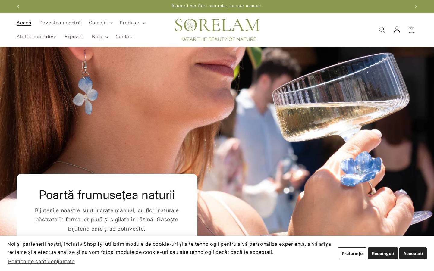 sorelam.com homepage screenshot