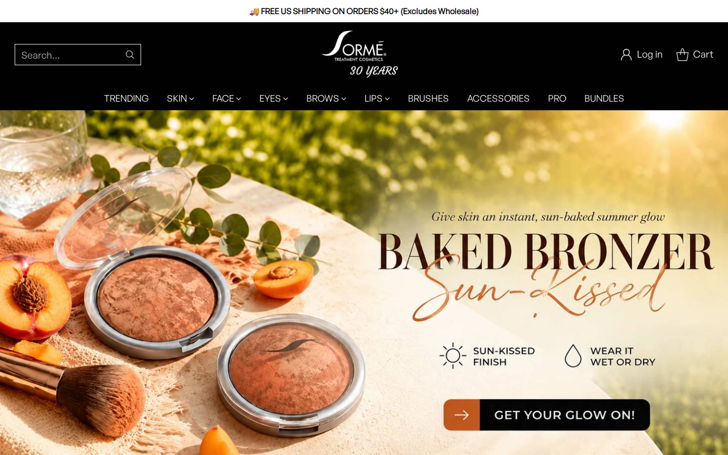 sorme.com homepage screenshot