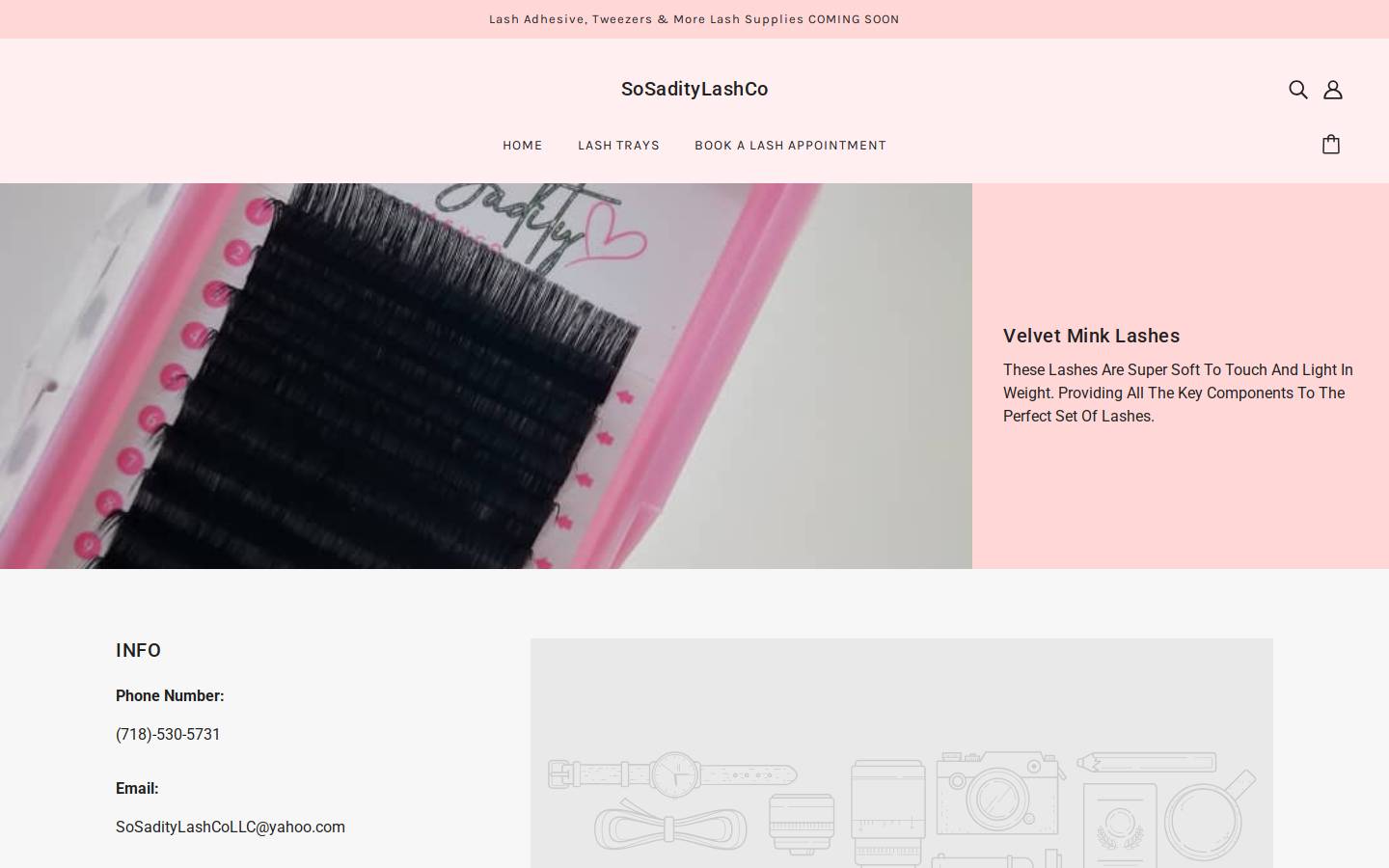 sosaditylashco.com homepage screenshot
