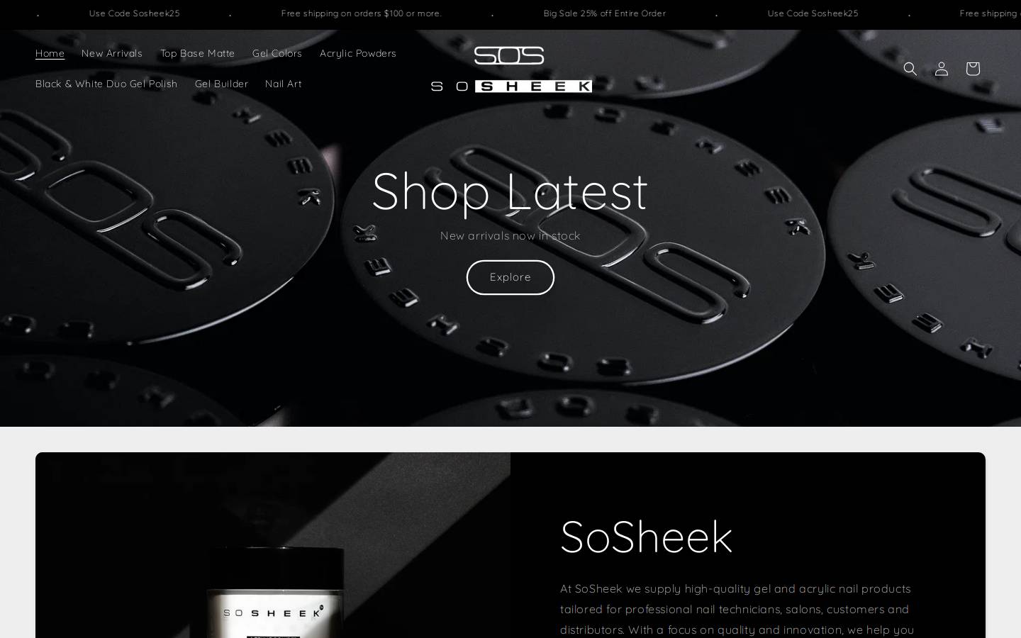 sosheek.pro homepage screenshot