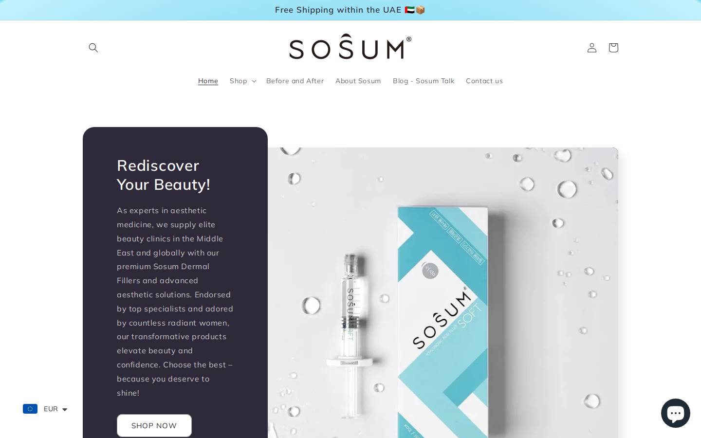 sosumglobal.co homepage screenshot