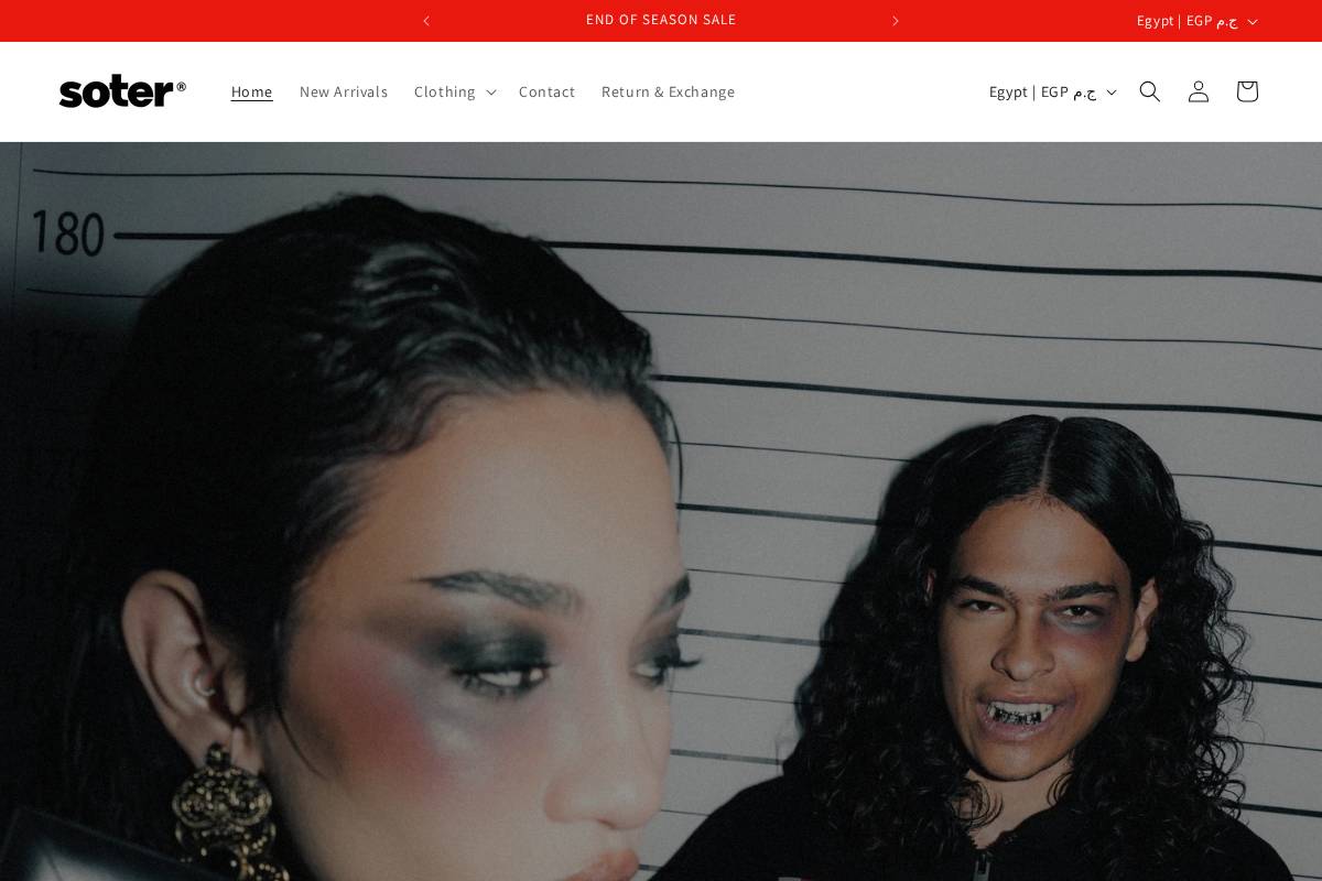 sotereg.com homepage screenshot