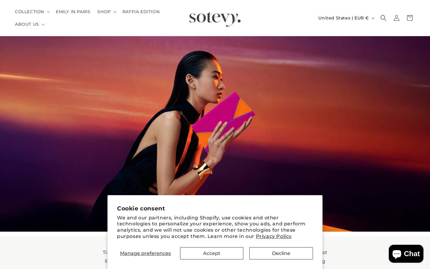 sotevy.com homepage screenshot