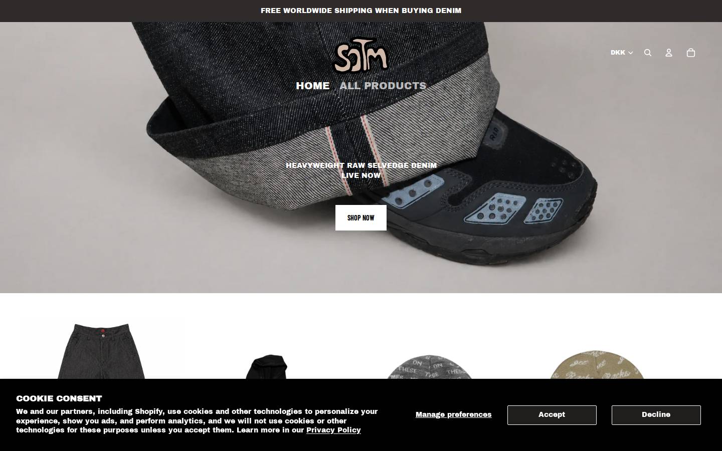 SOTM homepage screenshot