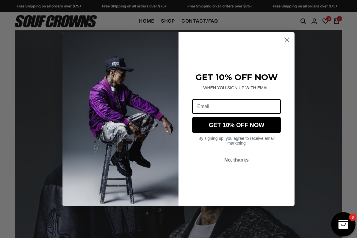 Souf Crowns homepage screenshot