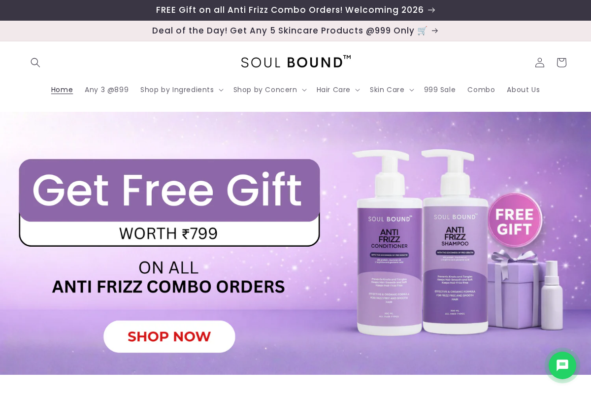 SoulBoundindia homepage screenshot