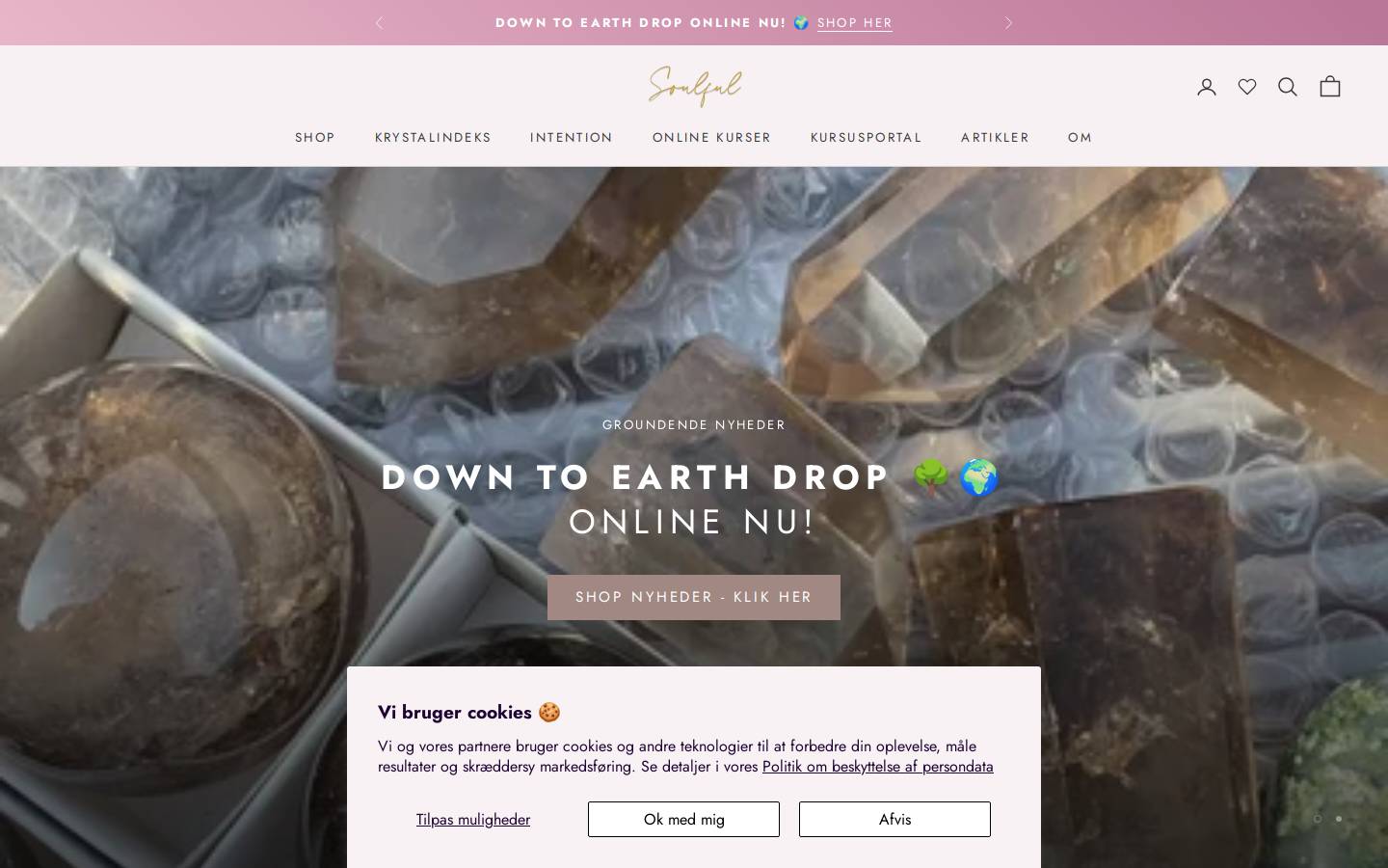 Soulful homepage screenshot
