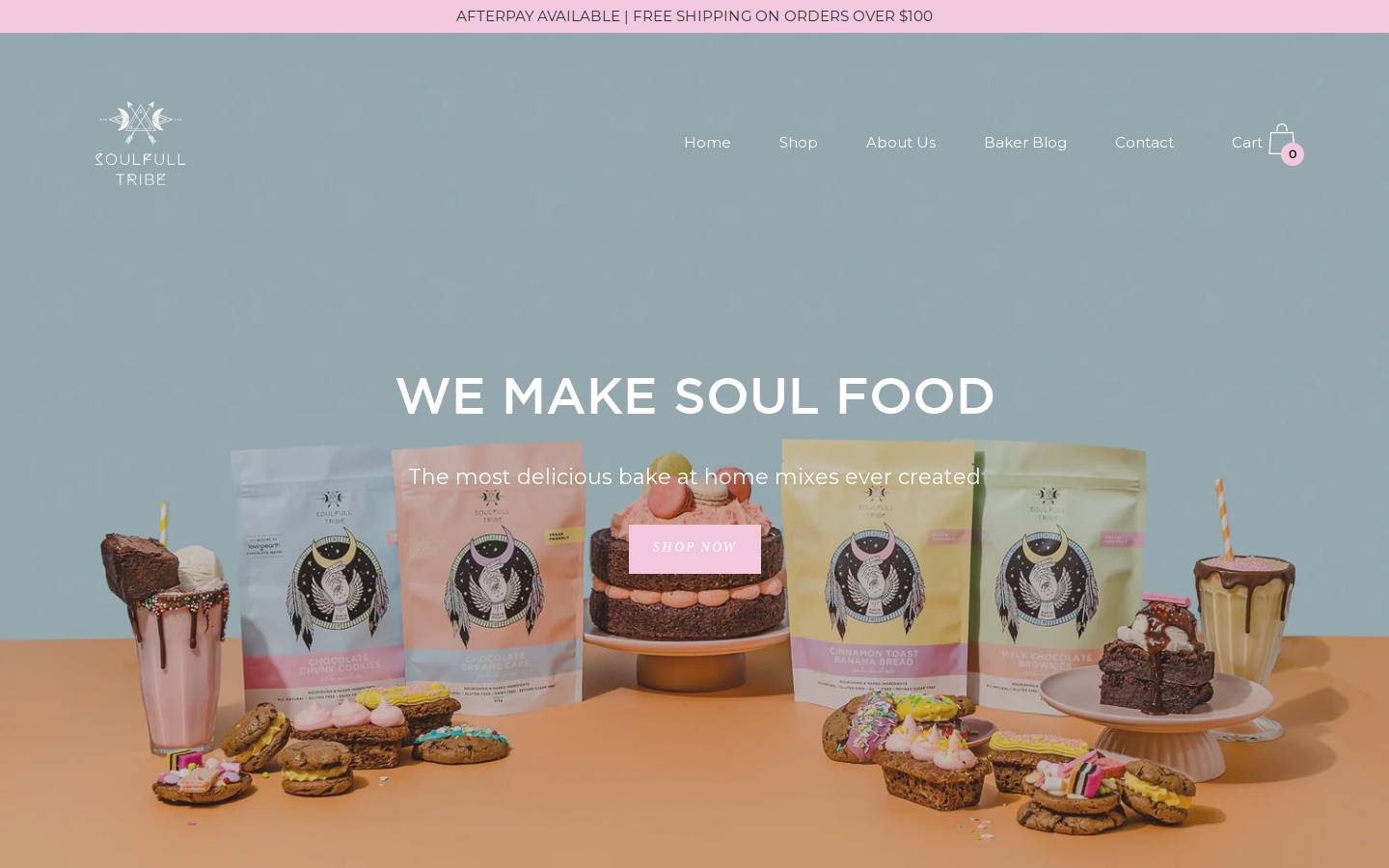 soulfulltribe.com homepage screenshot