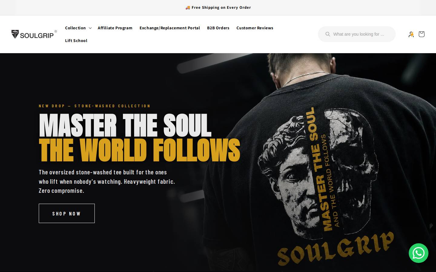 soulgrip.in homepage screenshot