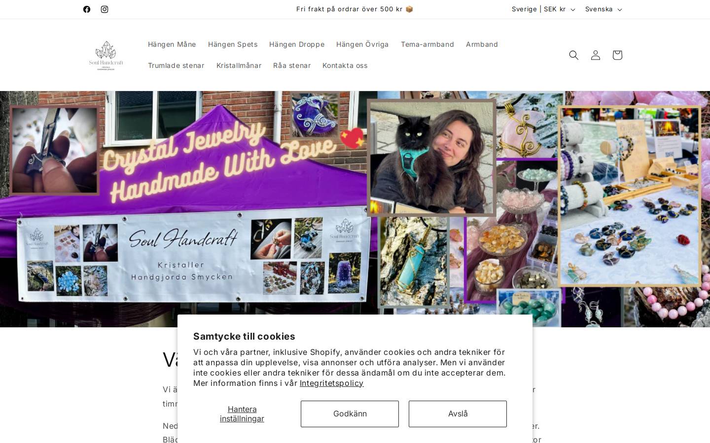 soulhandcraft.se homepage screenshot
