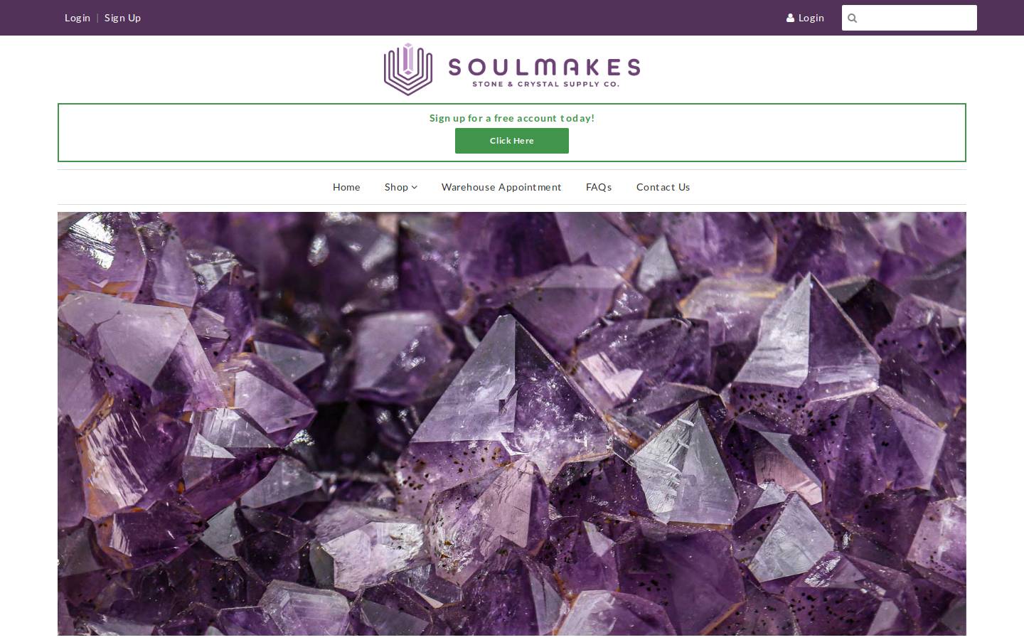 SoulMakes homepage screenshot