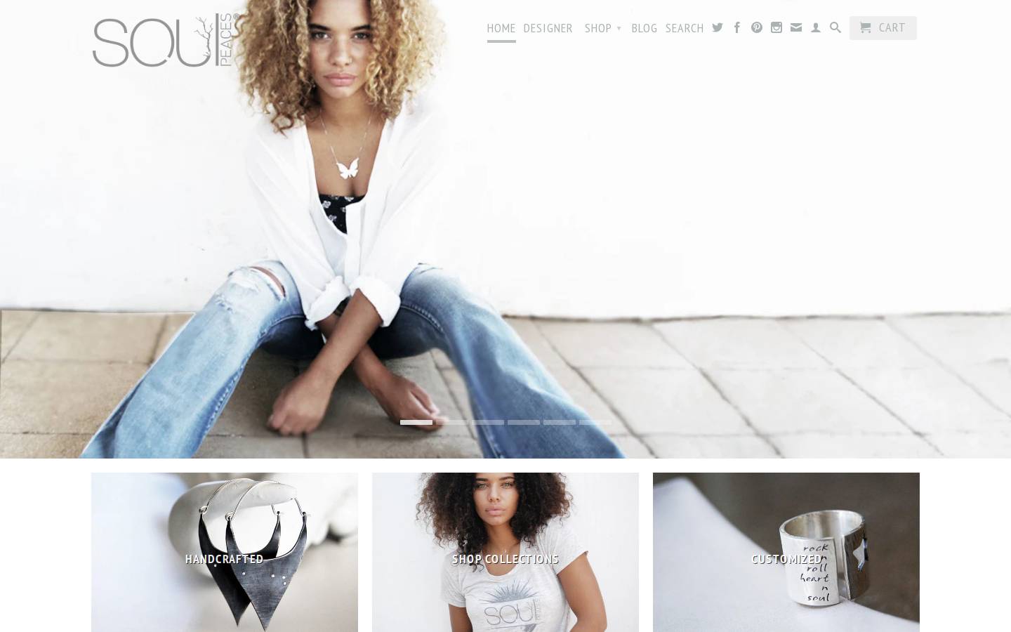 soulpeaces.com homepage screenshot