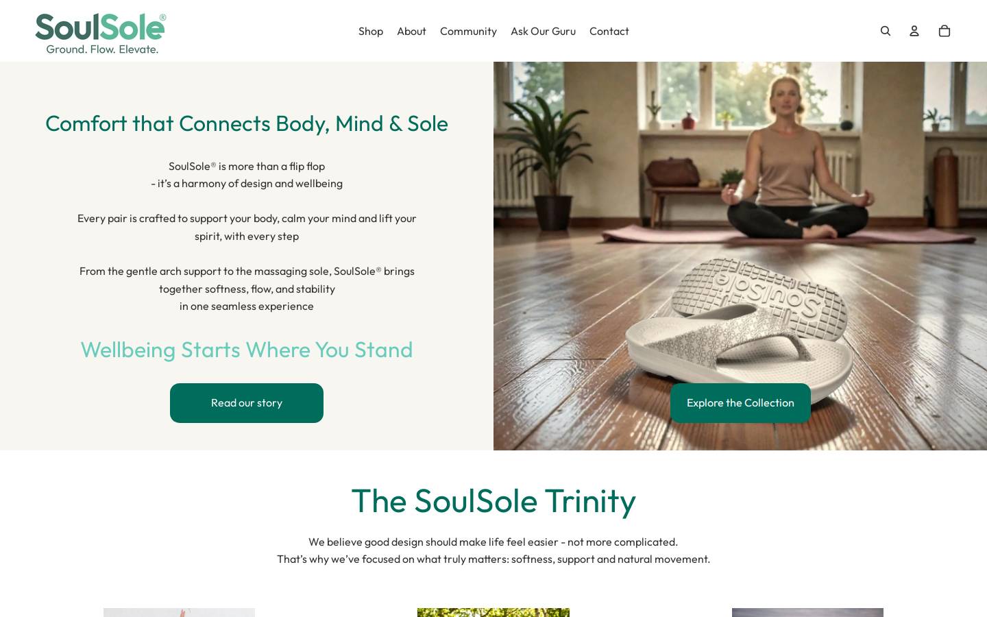 soulsolelife.com homepage screenshot