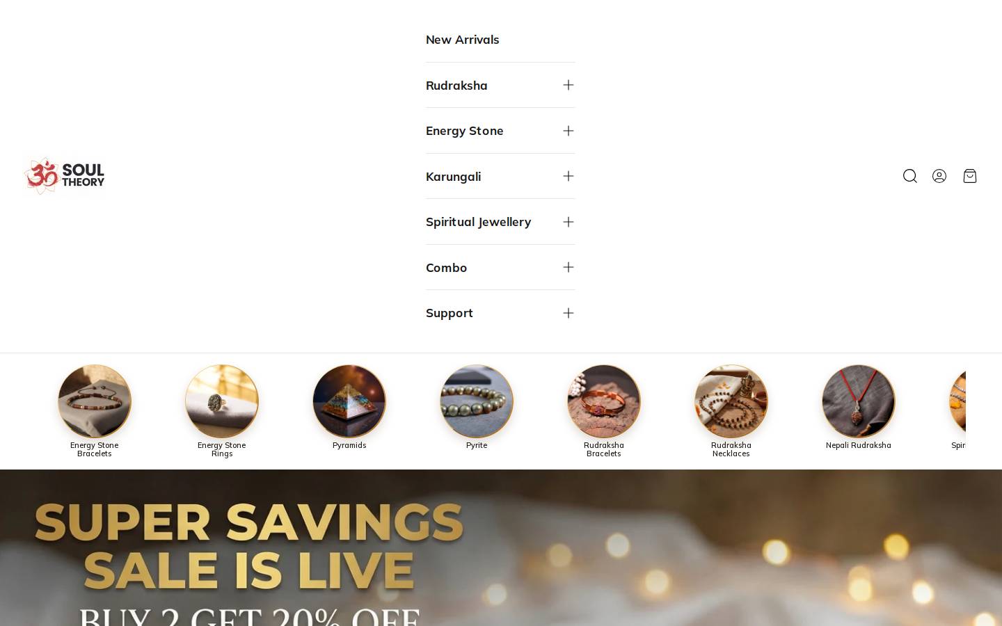 soultheory.in homepage screenshot