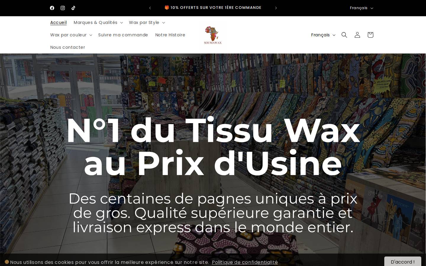soumawax.com homepage screenshot