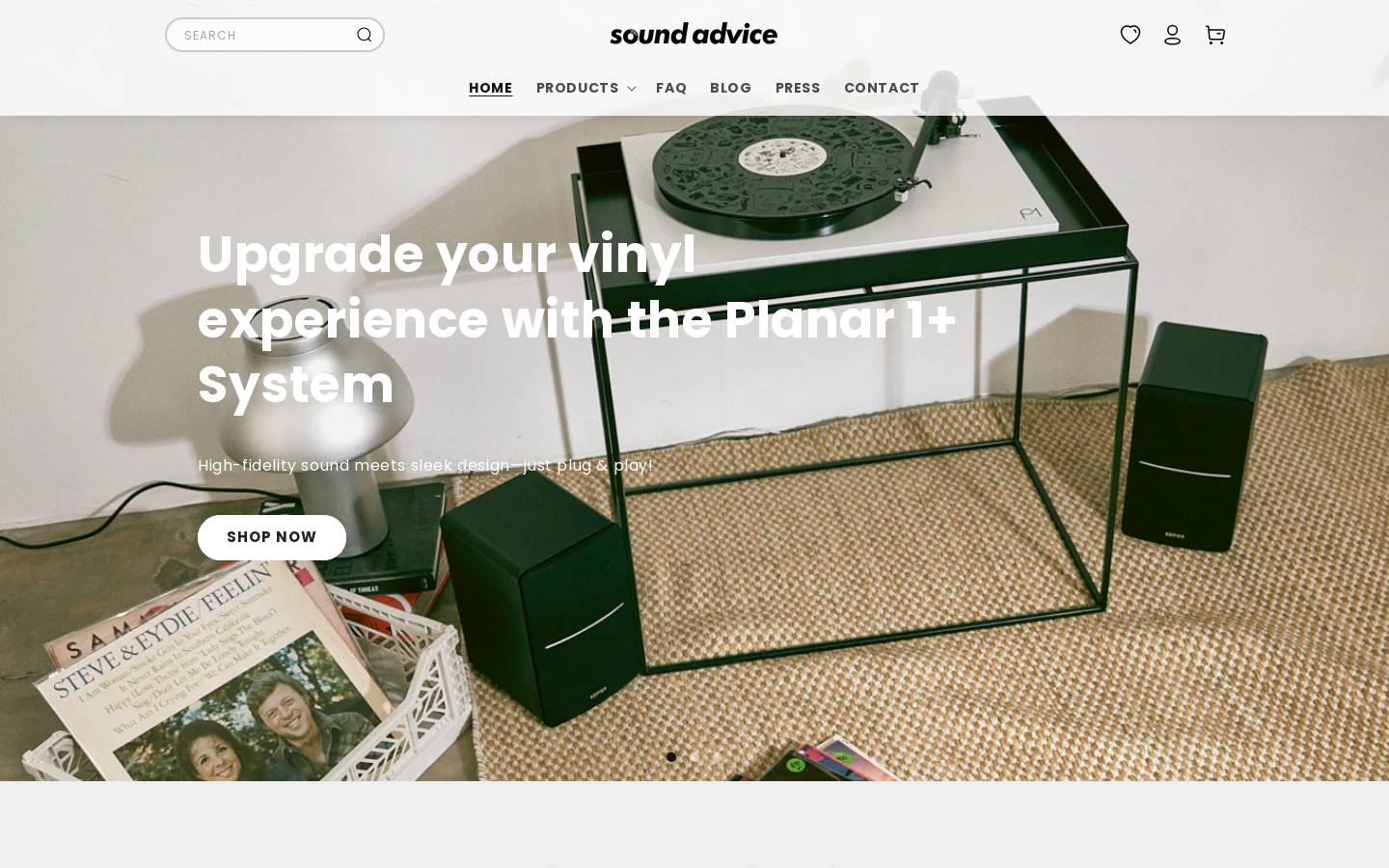 soundadviceph.com homepage screenshot