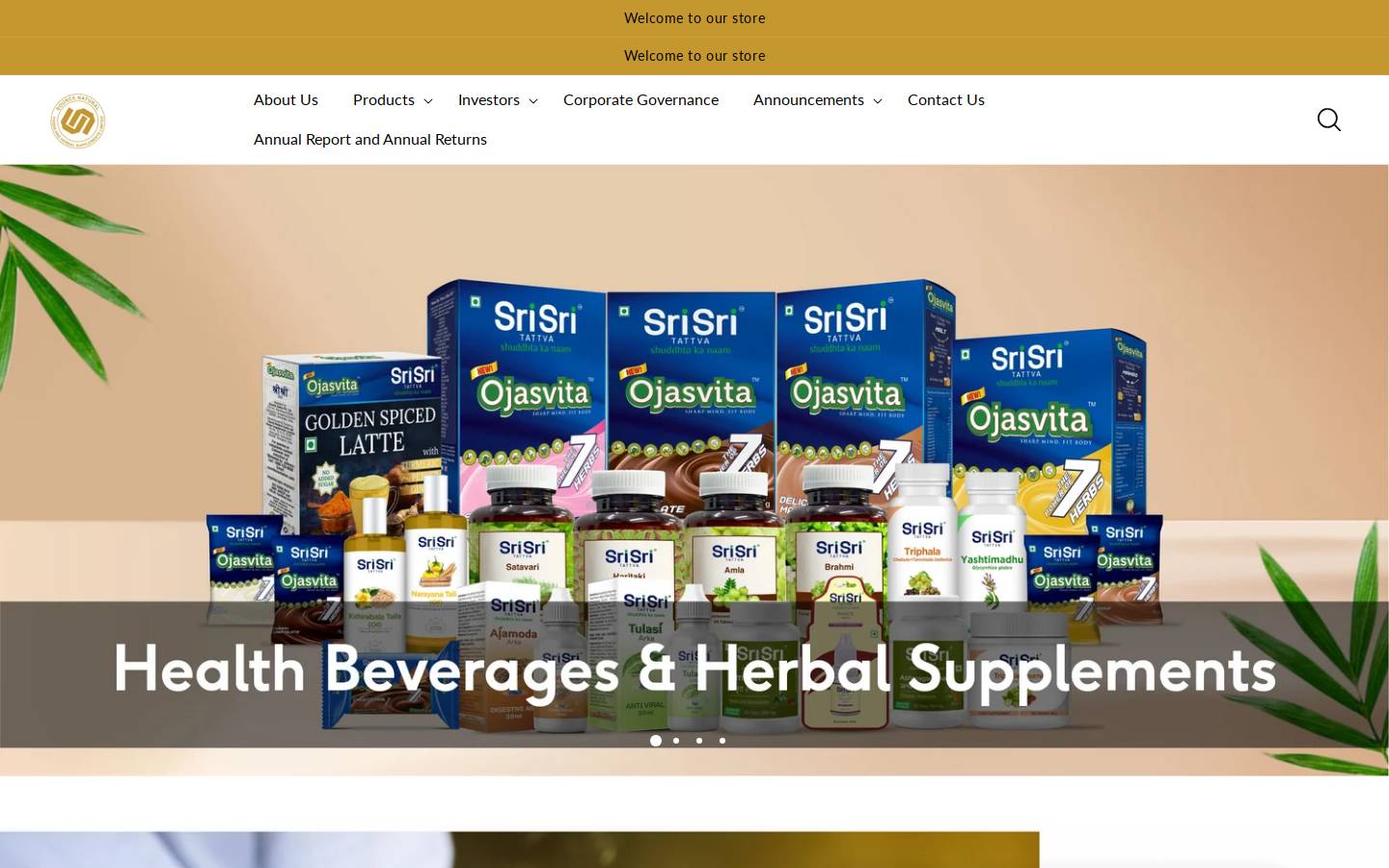 source-natural.com homepage screenshot