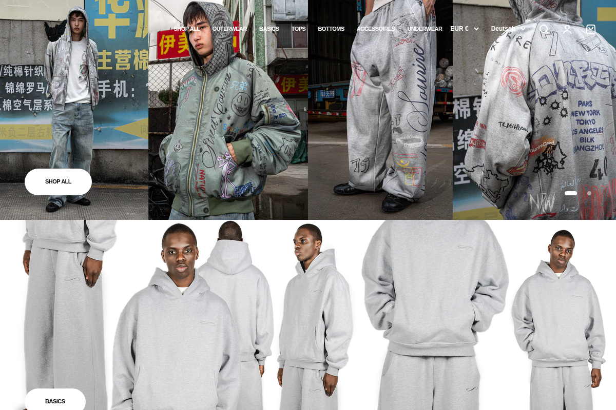 Sourire Worldwide homepage screenshot