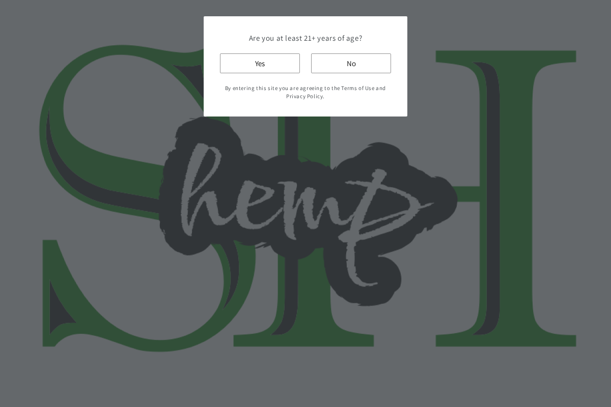 Southernharvesthemp homepage screenshot