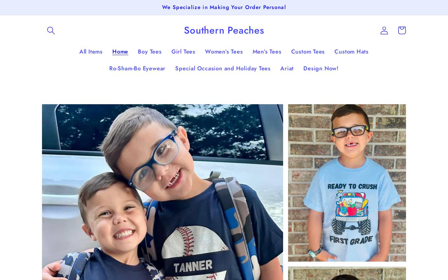 southernhope.net homepage screenshot