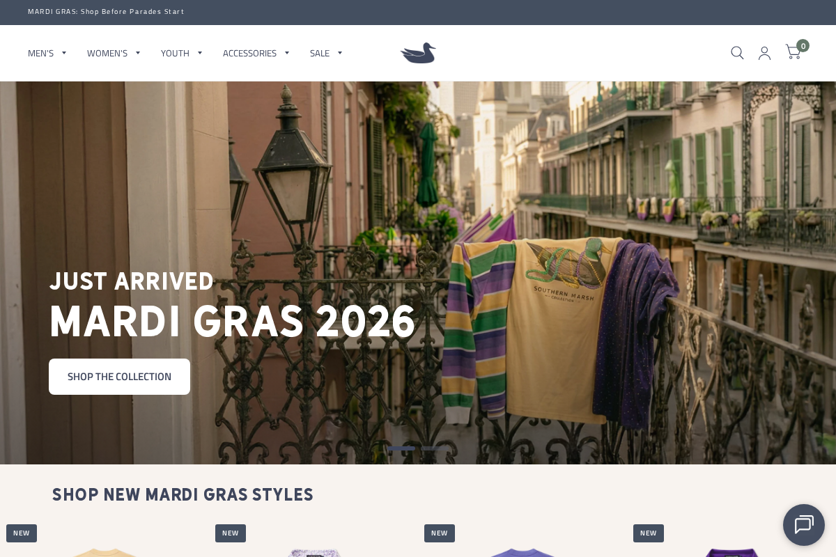 southernmarsh.com homepage screenshot