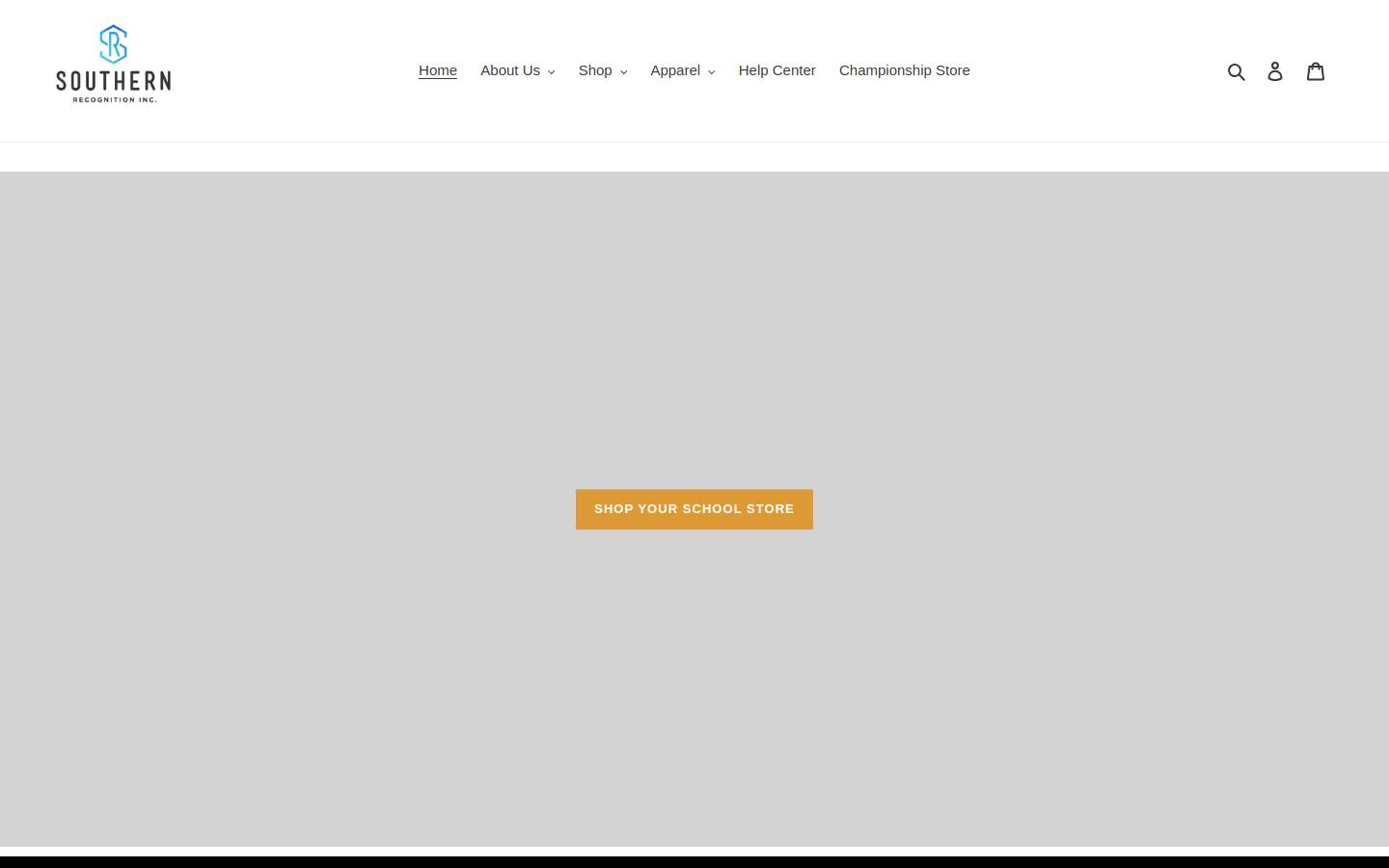 southernrecognition.com homepage screenshot