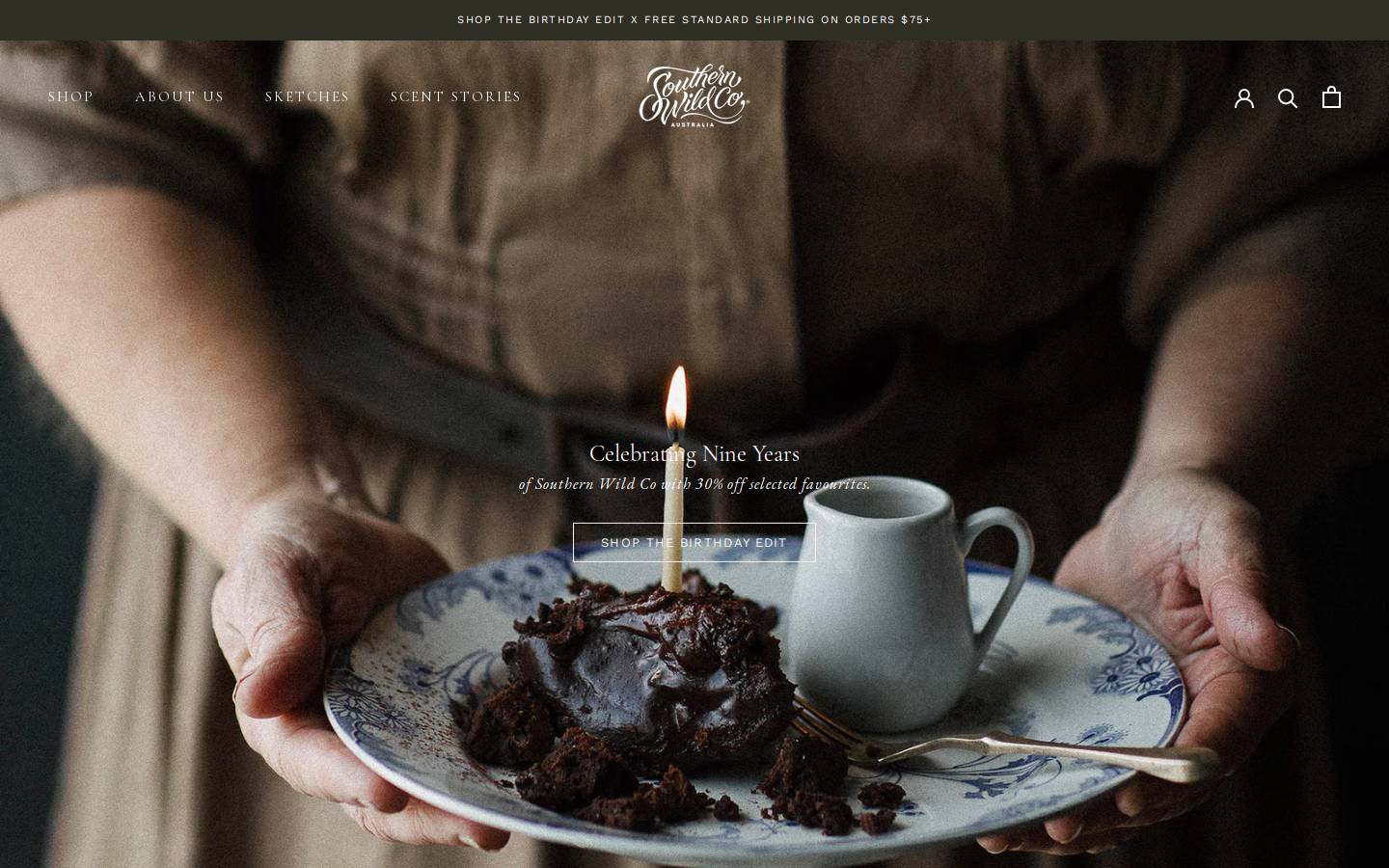 southernwildco.com homepage screenshot