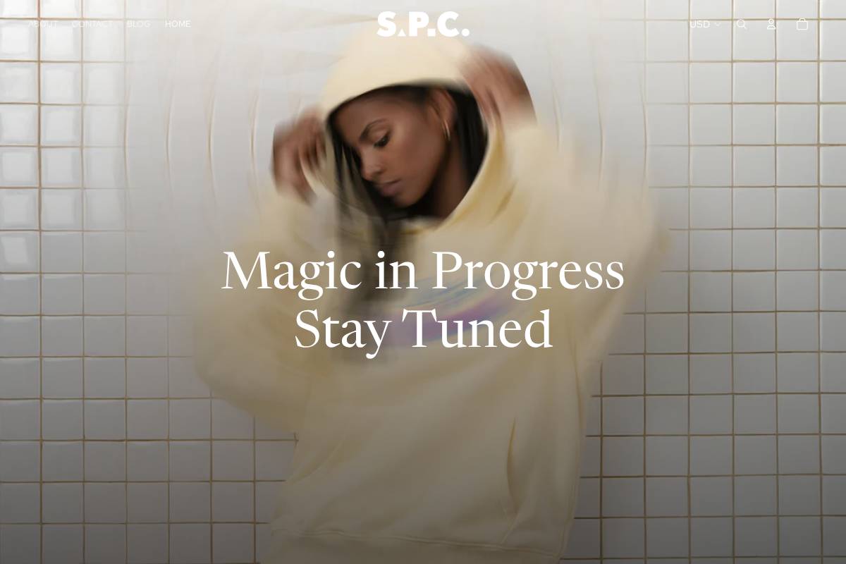 southparadeclothing.com homepage screenshot