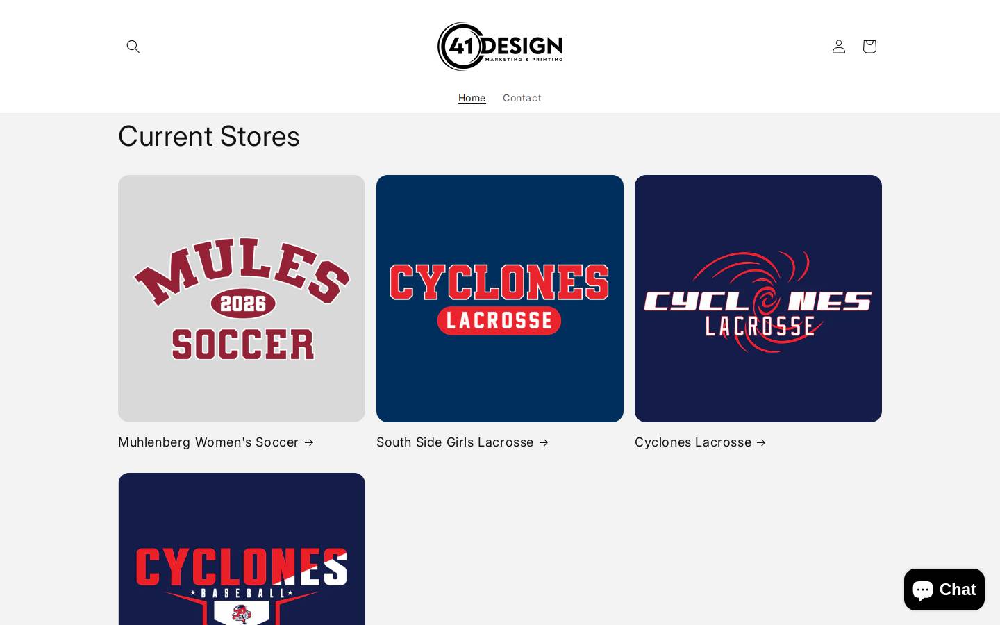 southsidelacrosse.store homepage screenshot