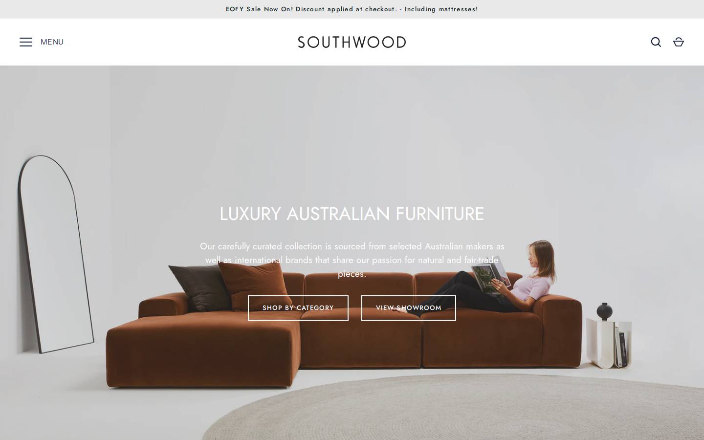 southwoodhome.com.au homepage screenshot