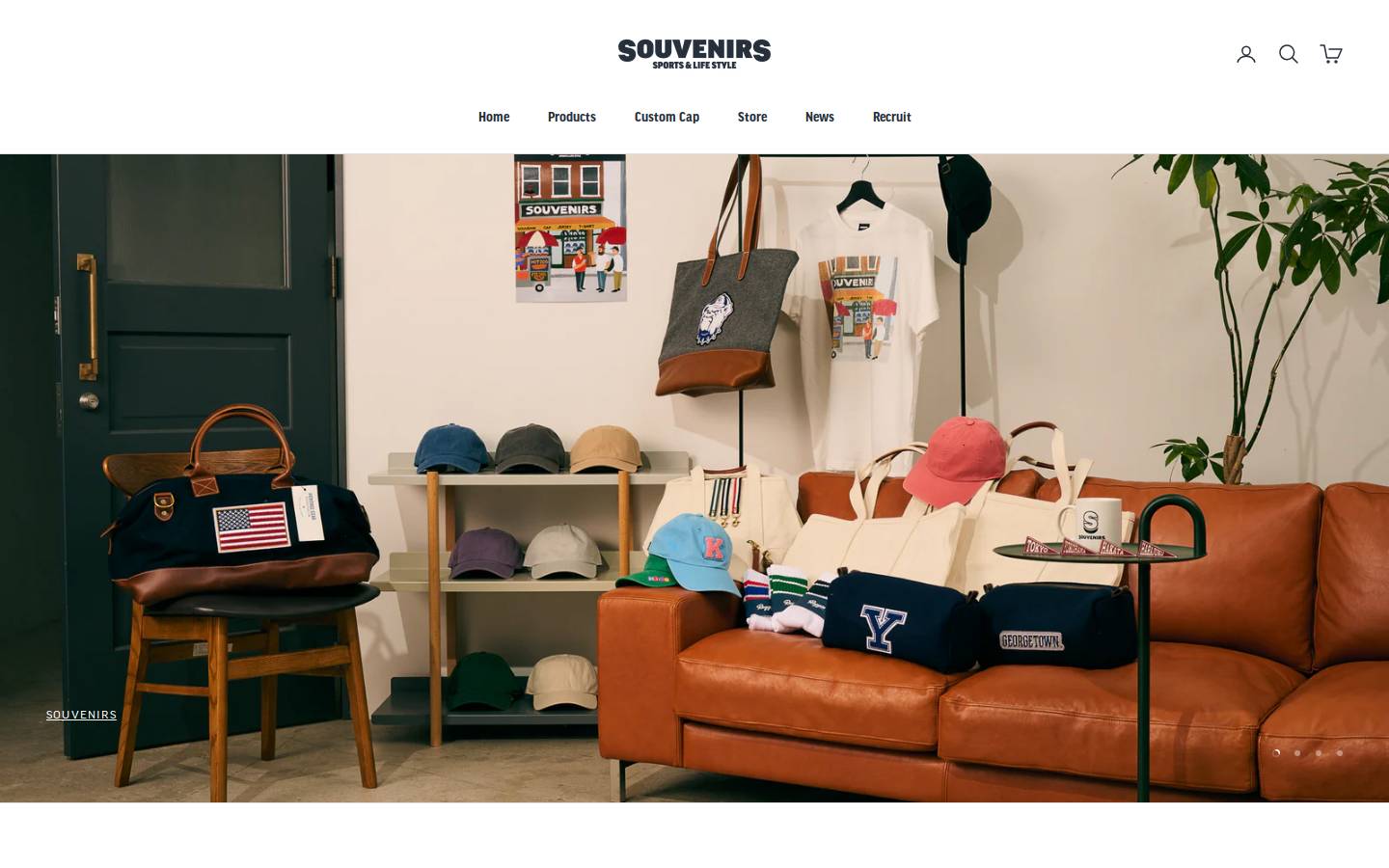 souvenirs.co.jp homepage screenshot