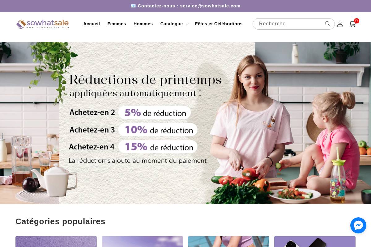 Sowhatsale homepage screenshot