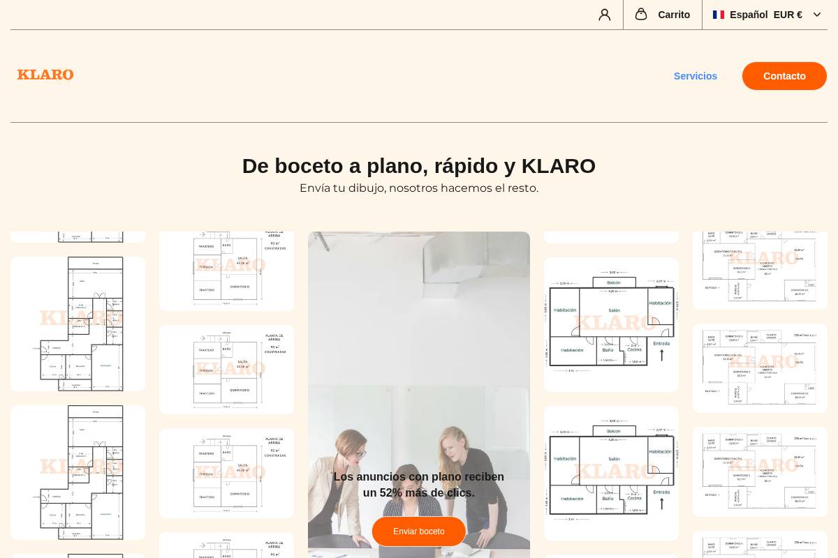 soyklaro.com homepage screenshot