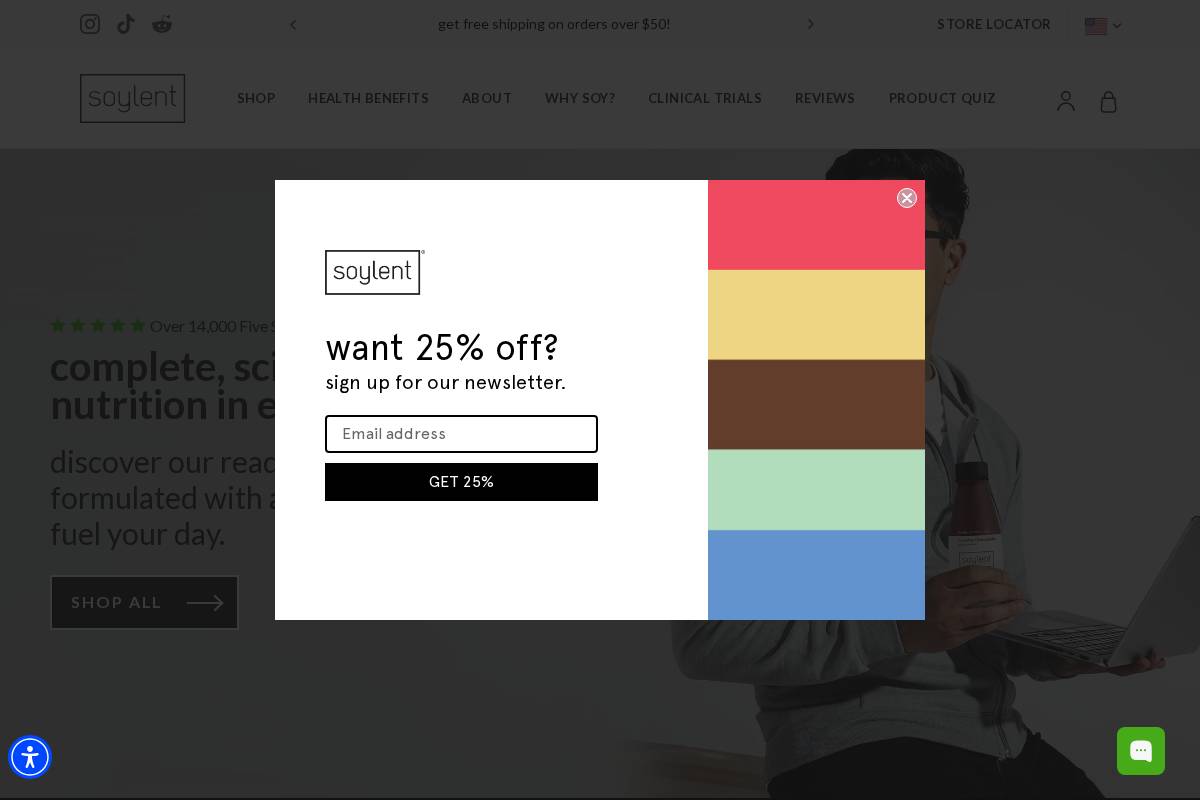 Soylent homepage screenshot