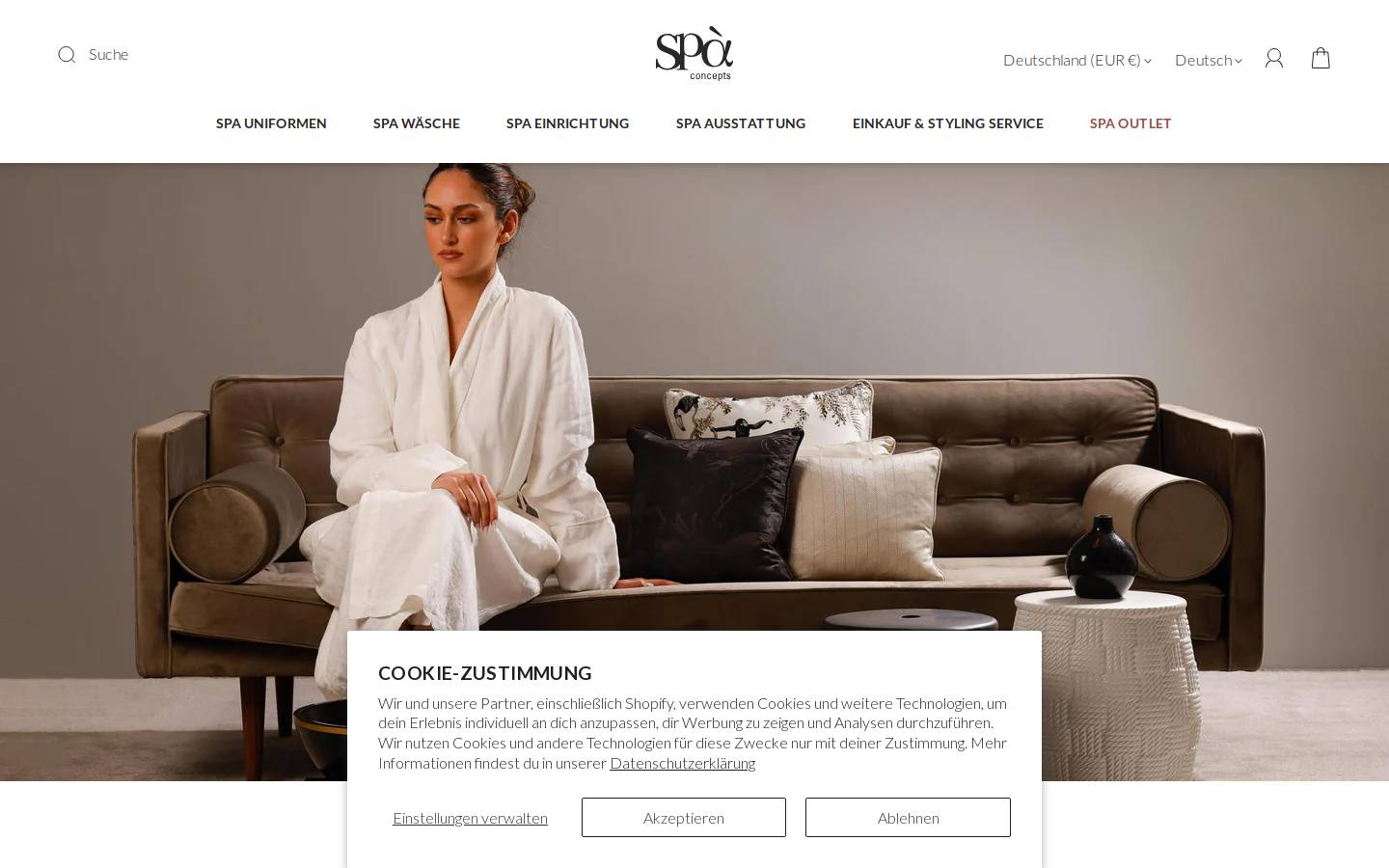 spa-concepts.de homepage screenshot